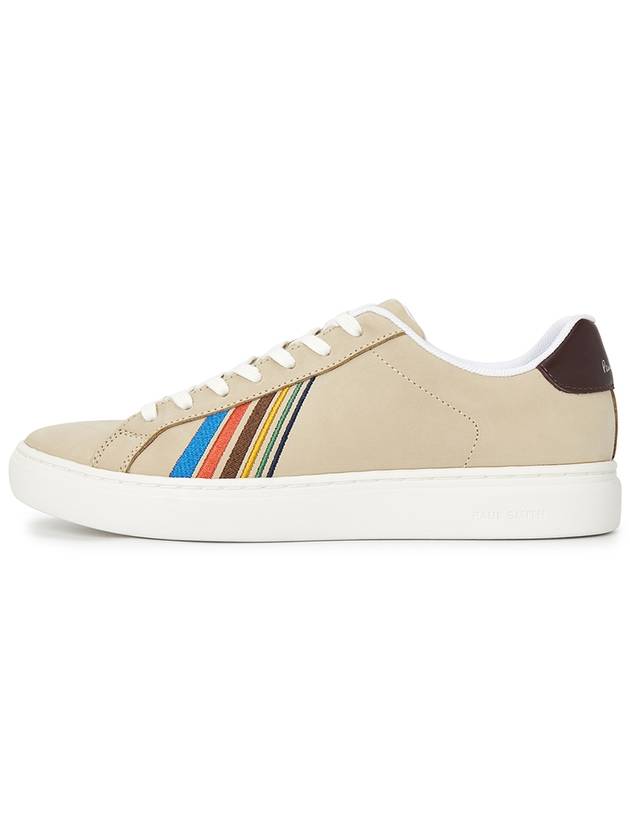 Rex Sports Striped Leather Low Top Sneakers Beige - PAUL SMITH - BALAAN 4