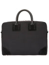 Men's Board Grain Leather Briefcase Black - BALLY - BALAAN 5