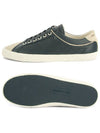 Leather Low Top Sneakers Navy - DOLCE&GABBANA - BALAAN 7