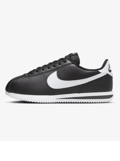 Women's Cortez Low Top Sneakers Black - NIKE - BALAAN 2