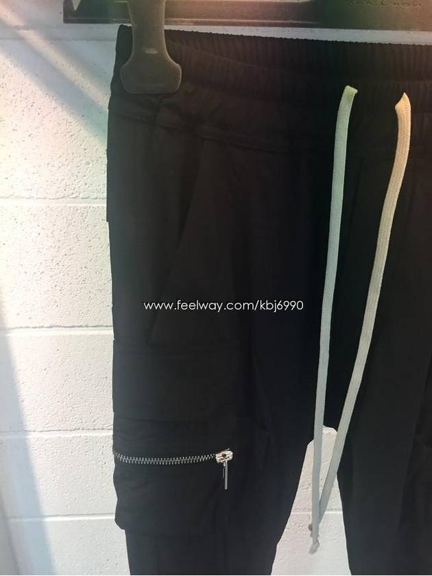 Men's Cargo Pocket Track Pants RU18S5390BS 09 - RICK OWENS - BALAAN 6