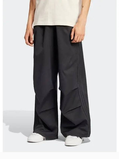 Parachute Wide Leg Track Pants Black - ADIDAS - BALAAN 2