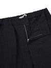 WIDE PIN STRIPE TROUSERS in navy - MYDEEPBLUEMEMORIES - BALAAN 4