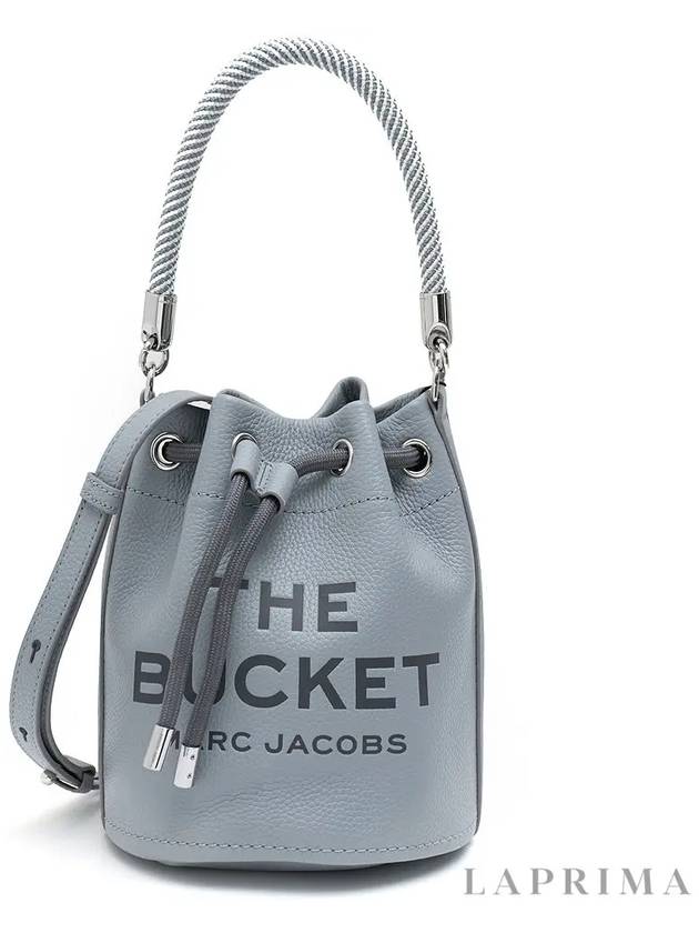 The Leather Bucket Bag Grey - MARC JACOBS - BALAAN 2