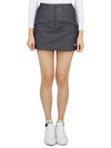 Women's Second Jersey Skirt Navy - HORN GARMENT - BALAAN 2