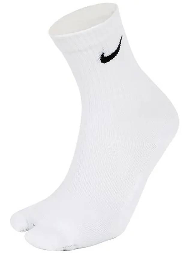 Everyday Plus Lightweight Crew Socks White - NIKE - BALAAN 2