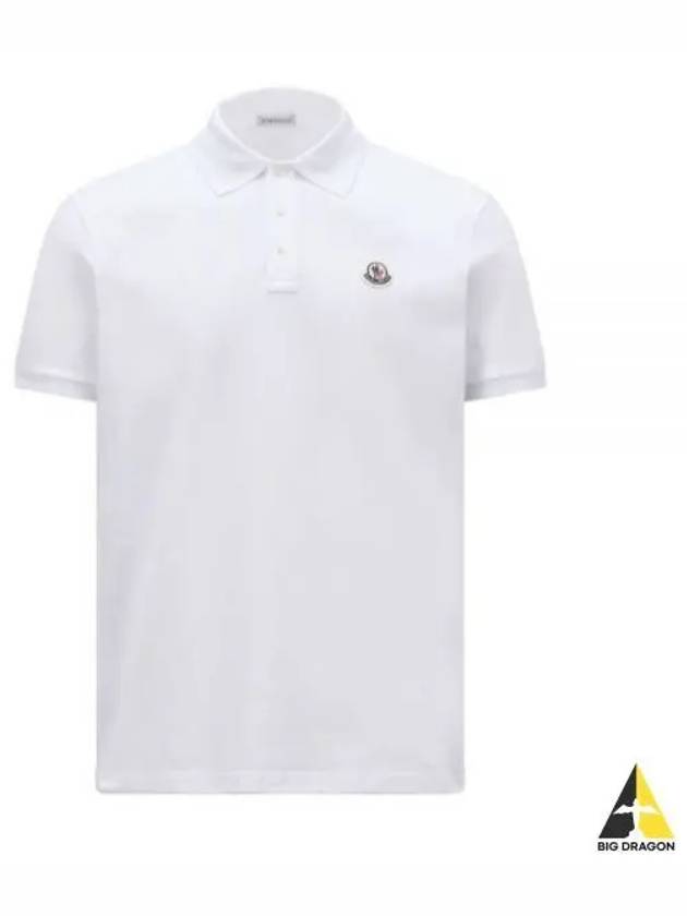 8A00009 84556 002 Logo Polo Shirt - MONCLER - BALAAN 1