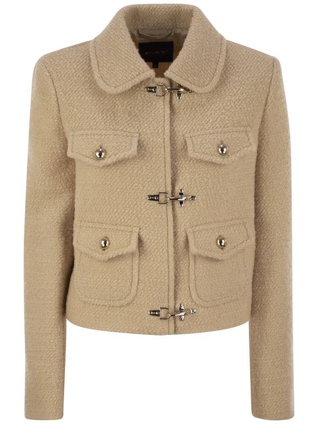 3-hook wool jacket - FAY - BALAAN 1