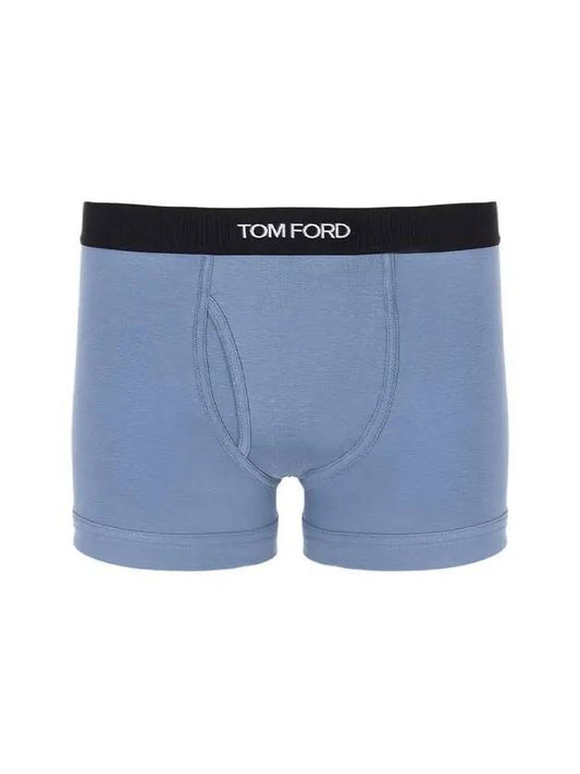 Men's Classic Fit Boxer Briefs Steel Blue - TOM FORD - BALAAN 1