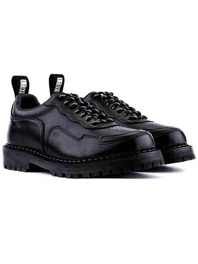 A01 Heisenberg 7 Hole Ugly Derby Shoes Vanta Black - BSQT - BALAAN 3