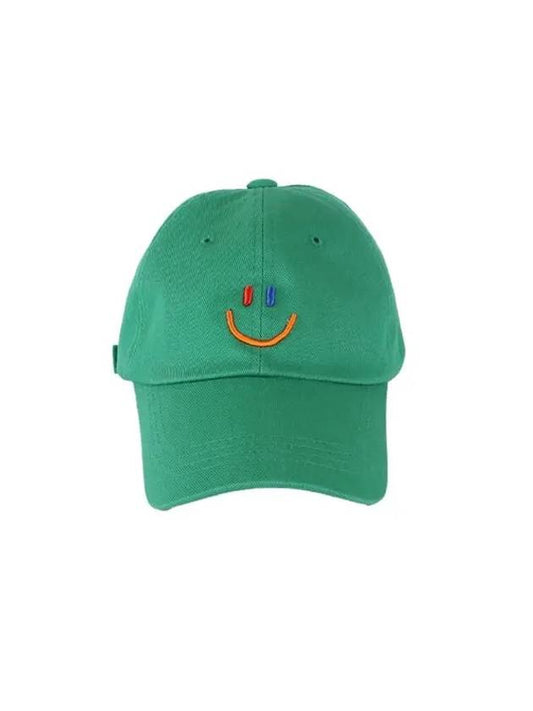 Cotton Ball Cap Green - LALA SMILE - BALAAN 2