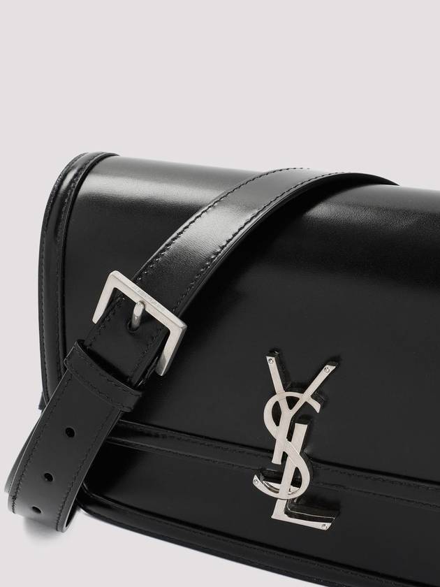 Men's Solferino Medium Satchel Cross Bag Black - SAINT LAURENT - BALAAN 5