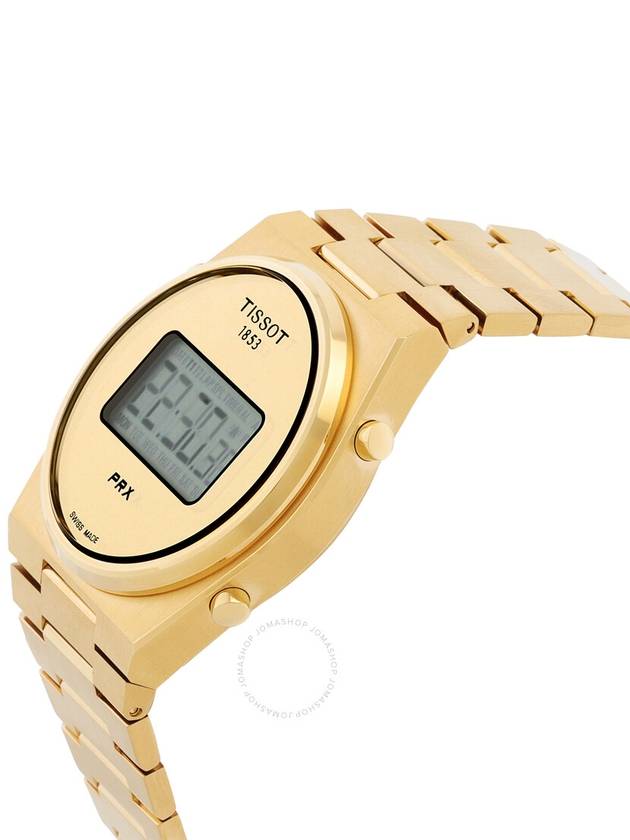 Tissot Prx Quartz Digital Gold Dial Unisex Watch T1374633302000 - TISSOT - BALAAN 2