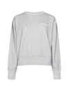 Shard Logo Print Sweatshirt Grey - ISABEL MARANT - BALAAN 1