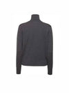 Women s Gray Wool Turtleneck Sweater H21FK202 001 055 - AMI - BALAAN 3