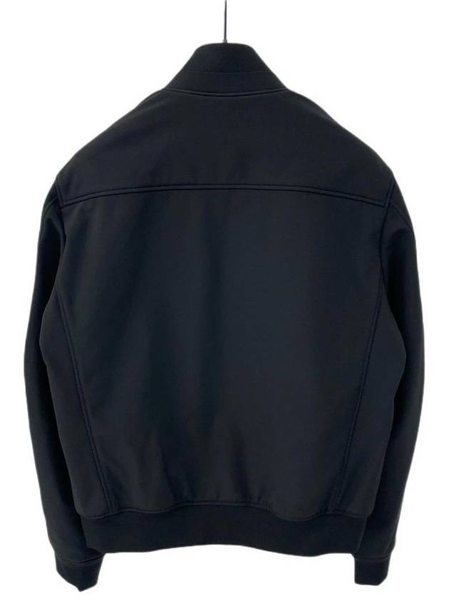 Lens Wappen Shell R Zip-Up Jacket Black - CP COMPANY - BALAAN 9