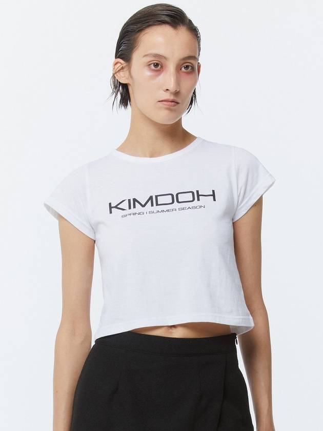 LO GO CROP TOP WHITE - KIMDOH - BALAAN 2