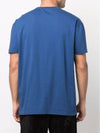 VW Embroidered Logo Short Sleeve T-Shirt Blue - VIVIENNE WESTWOOD - BALAAN 4