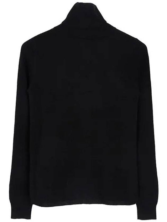 23FW Black Radura Turtleneck Wool Cashmere Knit RADURA 011 - MAX MARA - BALAAN 2