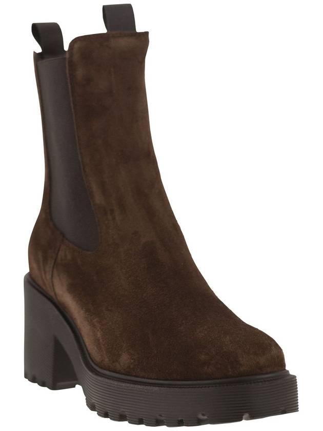 leather ankle boots 70mm HXW6490DV80BYE - HOGAN - BALAAN 3