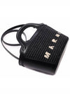 Rattan Micro Tropicalia Cross Bag Black - MARNI - BALAAN 6