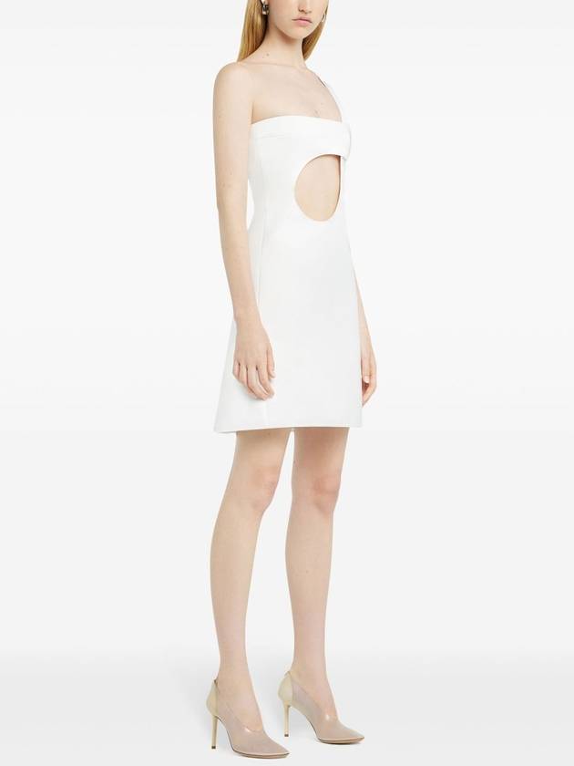 cut-out satin dress - COURREGES - BALAAN 3