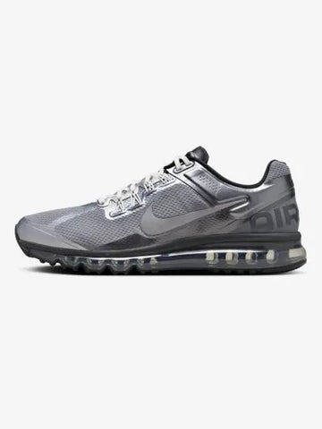 Air Max 2013 Low Top Sneakers Metallic Cool Grey - NIKE - BALAAN 1