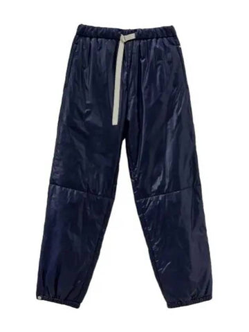 Nylon jogger pants navy - JIL SANDER - BALAAN 1