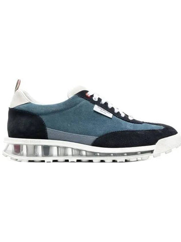 Tech Runner Low Top Sneakers Navy - THOM BROWNE - BALAAN 1