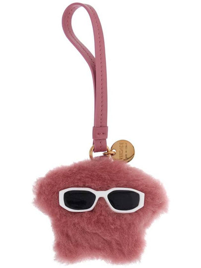 Medusa Fluffy Charm Key Holder Pink - VERSACE - BALAAN 2