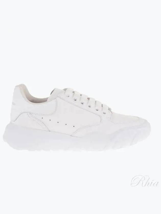 Court Trainer Low Top Sneakers All White - ALEXANDER MCQUEEN - BALAAN 2