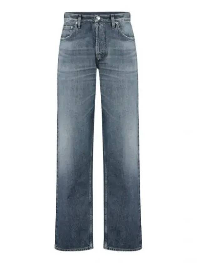 Washed Japanese Denim Jeans Blue - BURBERRY - BALAAN 2