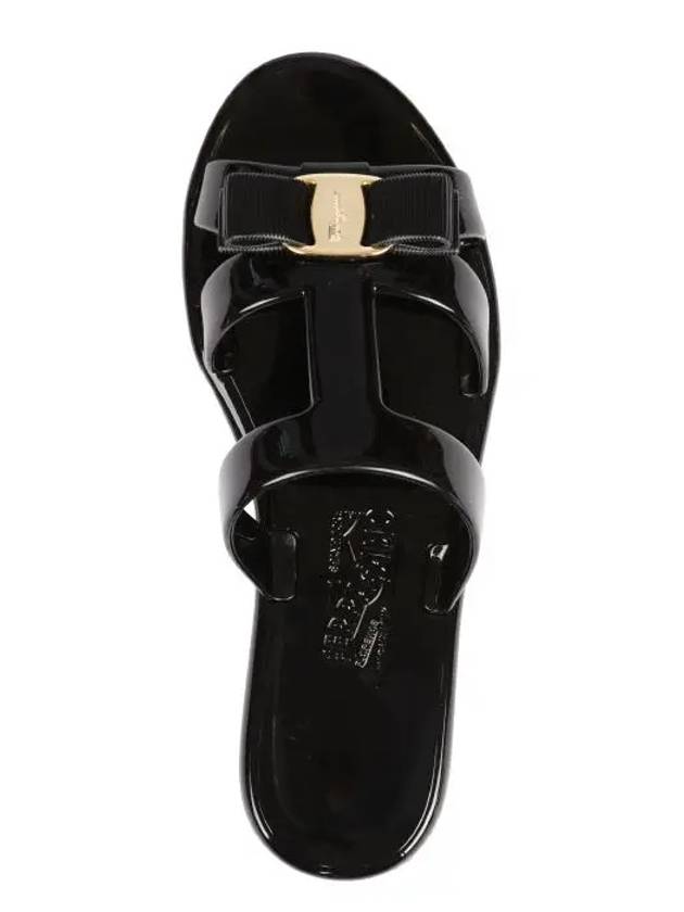 Lylia Sandals Black - SALVATORE FERRAGAMO - BALAAN 5