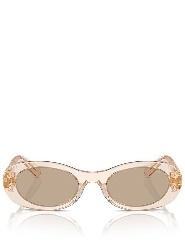 Miu Miu MU 06ZS Sand Transparent - MIU MIU - BALAAN 1