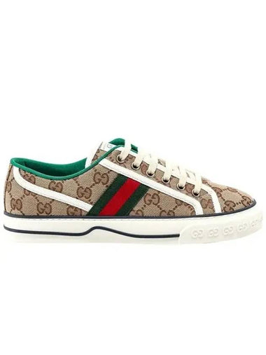 GG Tennis 1977 Low Top Sneakers Beige - GUCCI - BALAAN 1