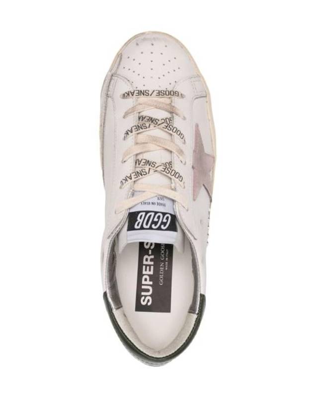 Superstar Dark Green Top Low Top Sneakers White - GOLDEN GOOSE - BALAAN 5