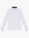 Drew Yokoeri Pique Long Sleeve T-Shirt DF41LT04WHITE - DRUH GOLF - BALAAN 2