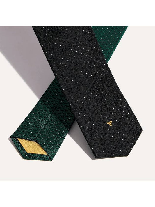 Eldridge Tie Black Green ELDRBIMMLSX01SX09X - GOYARD - BALAAN 2