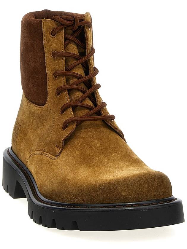 Men's Sierra Combat Boots Brown - LOEWE - BALAAN 3