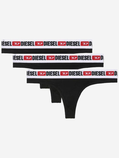 Women's Logo Panties 3 Pack Black - DIESEL - BALAAN 2