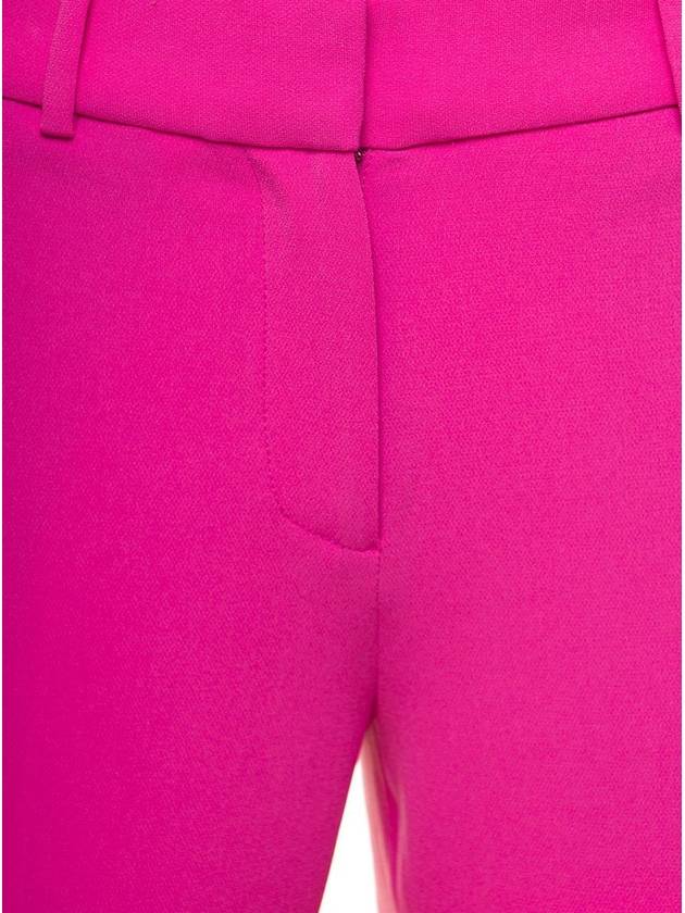 Fuchsia Slim Pants With Belt Loops In Acetate Blend M Michael Kors - MICHAEL KORS - BALAAN 3