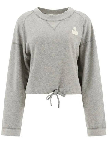 MARGO Crop Sweatshirt SW0005FA A1M07E GYWH - ISABEL MARANT - BALAAN 1