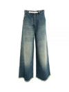 Genius Wide Jeans Light Blue - MONCLER - BALAAN 2