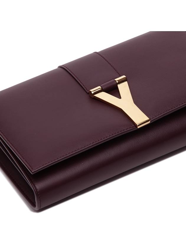 Y Clutch Chain Bag 348117 BJ50J 6475 Burgundy - SAINT LAURENT - BALAAN 5