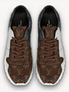 Run Away Monogram Canvas Low Top Sneakers - LOUIS VUITTON - BALAAN 4