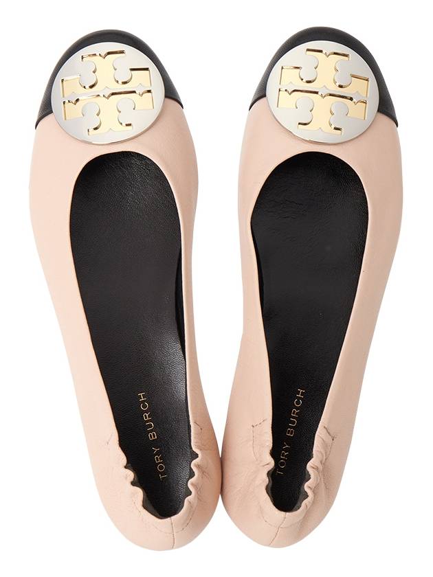 Claire Cap Toe Ballet Flats Pink - TORY BURCH - BALAAN 3