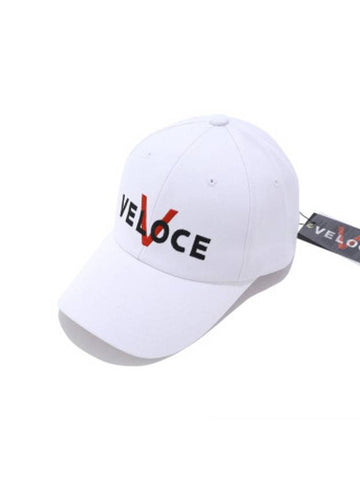 RV Hard Fit Ball Cap White - VVELOCE - BALAAN 1