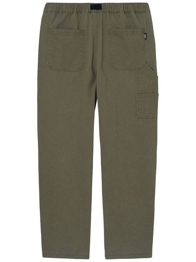 Swivee Men's Cotton Spandex Carpenter Pants Khaki - SWIB - BALAAN 3