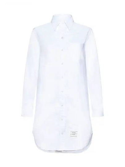 RWB Cotton Shirt Dress White - THOM BROWNE - BALAAN 2