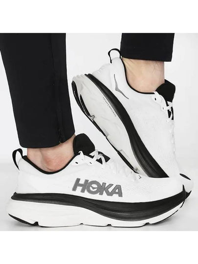 Bondi 8 Low Top Sneakers White - HOKA ONE ONE - BALAAN 2